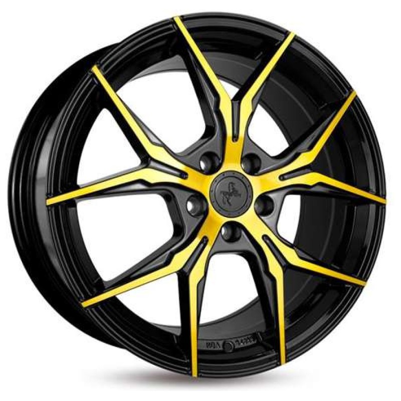 Janta aliaj Keskin Tuning KT19N 8.5x19" 5x112 ET45 BFG - Black front gold