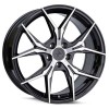 Janta aliaj Keskin Tuning KT19N 8.5x19" 5x112 ET30 BFP - Black Front Polished