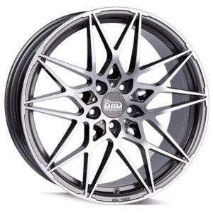 Janta aliaj MAM Leichtmetallräder B2N 8.5x19" 5x112 ET45 PFP - Palladium front polish