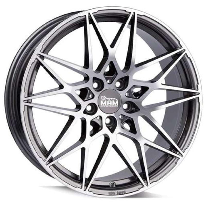 Janta aliaj MAM Leichtmetallräder B2N 8.5x19" 5x112 ET45 PFP - Palladium front polish