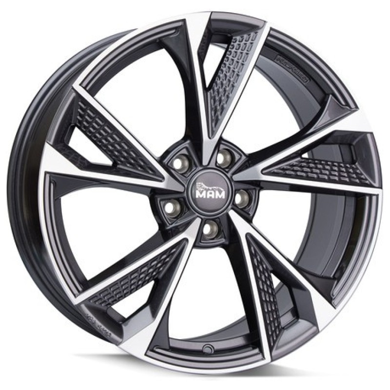 Janta aliaj MAM Leichtmetallräder RS6 8.5x19" 5x112 ET45 PFP - Palladium front polish