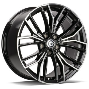 Janta aliaj Carbonado Yankee 8.0x19" 5x120 ET30 BFP - Black Front Polished