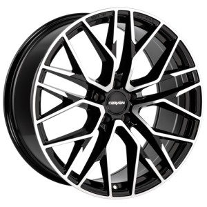 Janta aliaj Carmani 20 Ludwig 8.5x19" 5x120 ET45 BP - Black polished