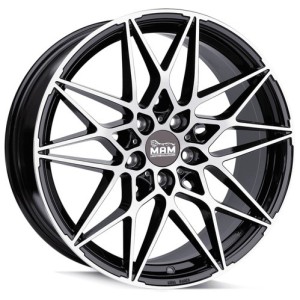 Janta aliaj MAM Leichtmetallräder B2N 8.5x19" 5x120 ET35 BFP - Black Front Polish