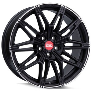 Janta aliaj MAM Leichtmetallräder B3N 8.5x19" 5x120 ET35 MBLP - Matt Black Lip Polish