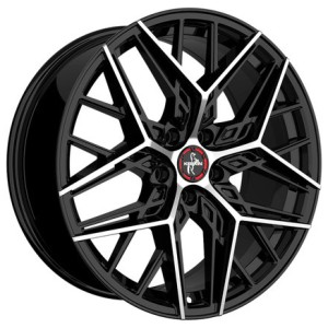 Janta aliaj Keskin Tuning KT25 8.5x20" 5x108 ET40 BFP - Black Front Polish