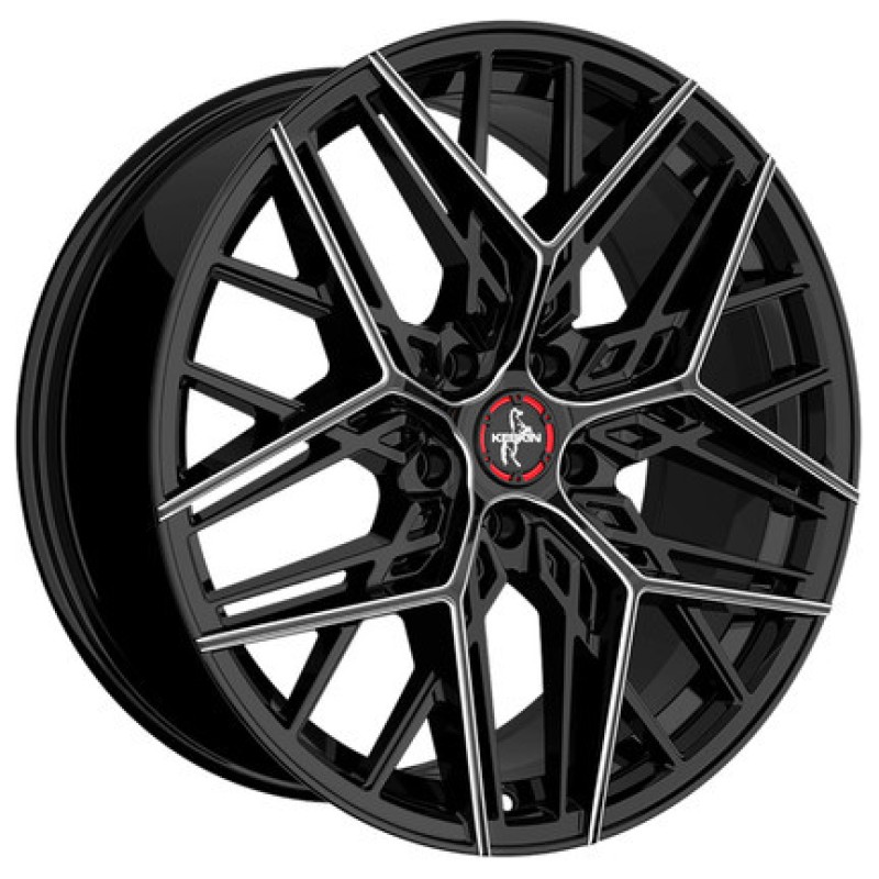 Janta aliaj Keskin Tuning KT25 8.5x20" 5x108 ET40 BSD - Black Secret Diamond
