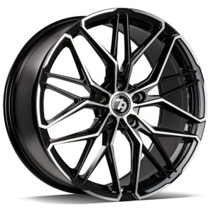 Janta aliaj seventy9 SCF-J 9.0x20" 5x112 ET30 BFP - Black Front Polished