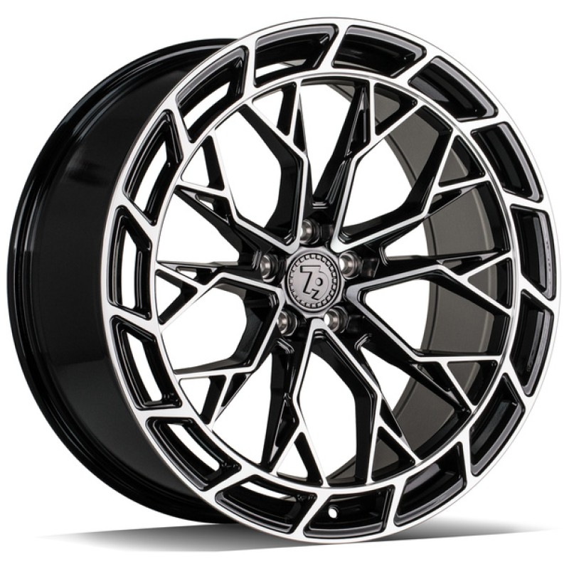 Janta aliaj seventy9 SCF-Z 9.0x20" 5x112 ET30 BFP - Black Front Polished