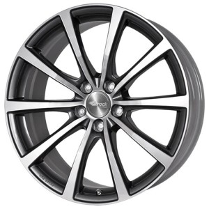 Janta aliaj Brock B32 8.5x20" 5x112 ET42 HGVP - Himalaya-Grey Front-Poliert