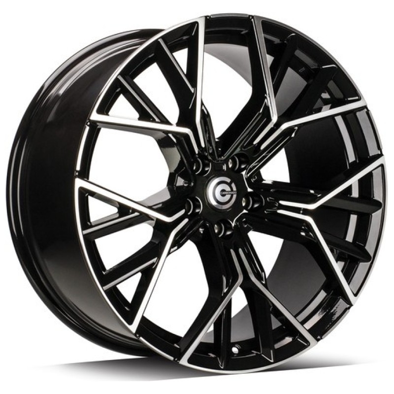 Janta aliaj Carbonado Fast 8.5x20" 5x112 ET28 BFP - Black Front Polished