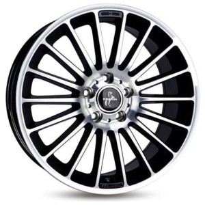 Janta aliaj Keskin Tuning KT15 8.5x20" 5x112 ET30 BFP - Black Front Polished