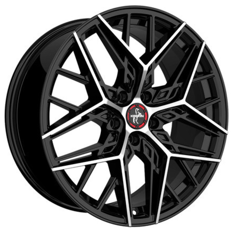 Janta aliaj Keskin Tuning KT25 8.5x20" 5x112 ET30 BFP - Black Front Polish