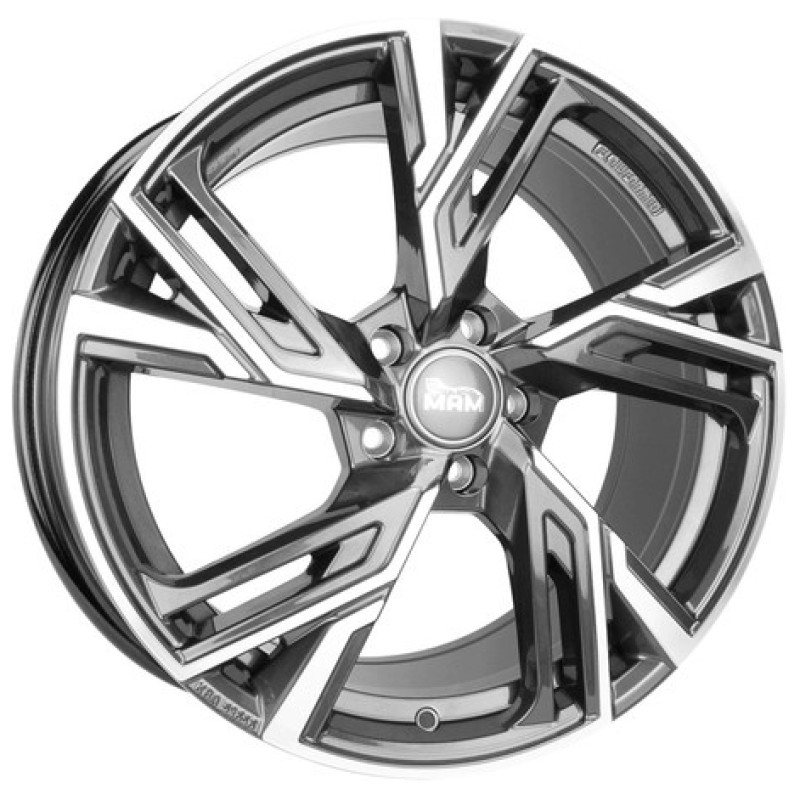 Janta aliaj MAM Leichtmetallräder RS5 8.5x20" 5x112 ET30 PFP -  Palladium Front Polish