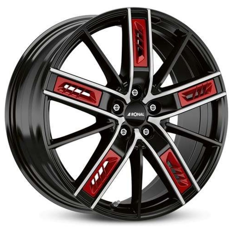 Janta aliaj Ronal R67 8.5x20" 5x112 ET45 JBF - Jetblack-Frontkopiert