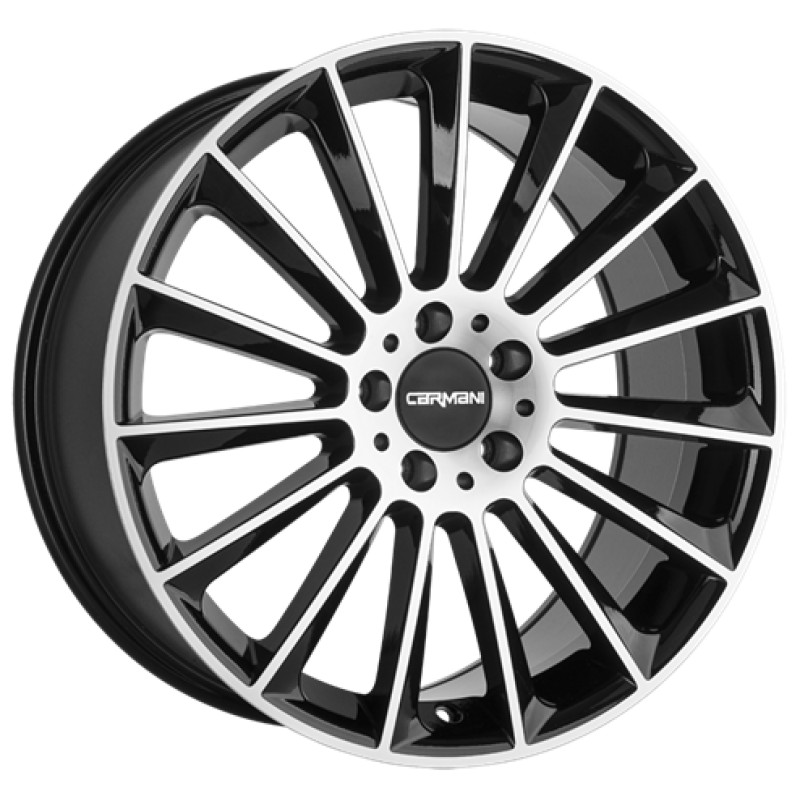 Janta aliaj Carmani 17 Fritz 9.0x21" 5x112 ET45 BP - Black polished