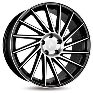 Janta aliaj Keskin Tuning KT17 9.5x21" 5x120 ET38 BFP - Black Front Polish