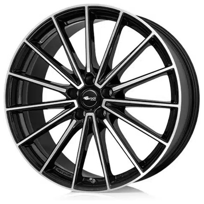 Janta aliaj Brock B43 11.0x21" 5x130 ET49 SGVP - Schwarz Front-Poliert