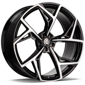 Janta aliaj Carbonado Blaster 9.5x22" 5x112 ET25 BFP - Black Front Polished