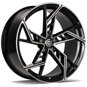 Janta aliaj Carbonado Evil 10.0x22" 5x112 ET20 BFP - Black Front Polished