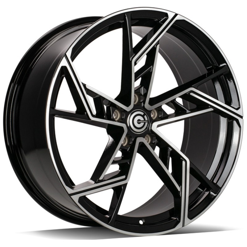 Janta aliaj Carbonado Evil 10.0x22" 5x112 ET20 BFP - Black Front Polished