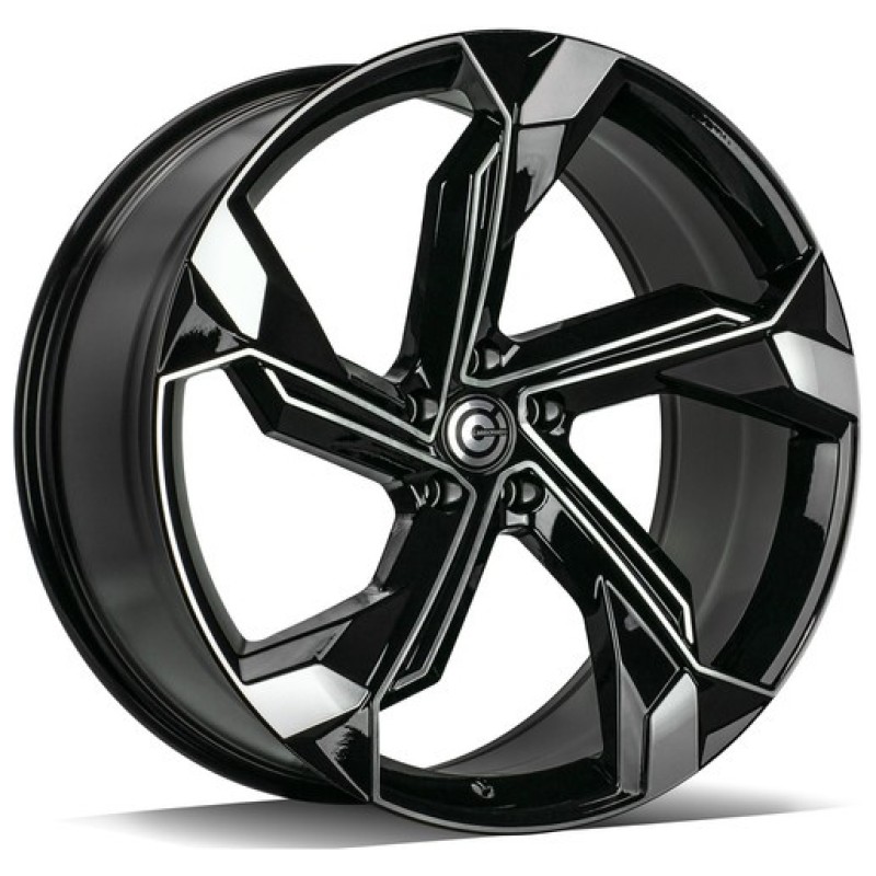 Janta aliaj Carbonado Superstar 10.0x22" 5x112 ET20 BFP - Black Front Polished