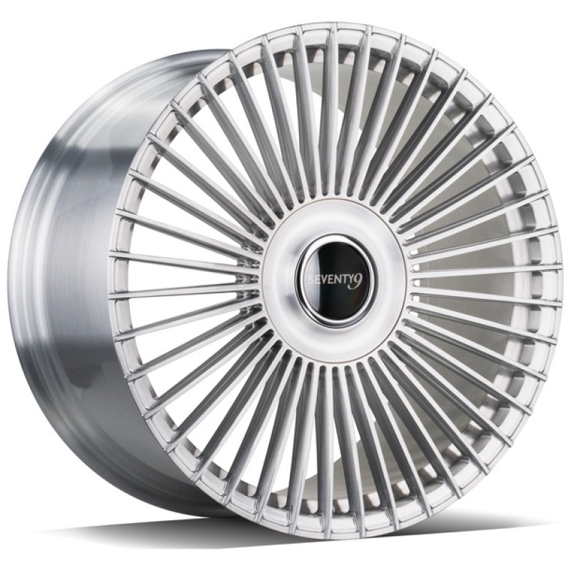 Janta aliaj seventy9 MF.2 10.5x21" 5x112 ET40 BS - Brushed Silver
