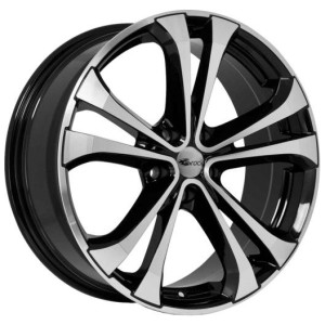 JANTA RC Design RC17 CB72.6 7/16 114,3 ET45.0 Black polished