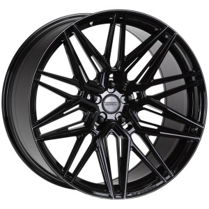 JANTA Vossen Wheels HF-7 FLAT CB66.6 9/22 130 ET28.0 Black