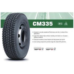 ANVELOPA VARA BISON CM335 -- 295/60 R22.5 150/147K