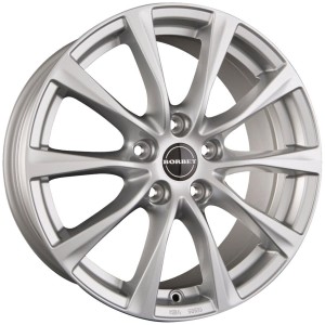 JANTA Borbet RE 8/18 5x112 ET48 Silver CB 57.1