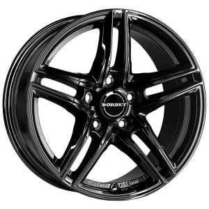 JANTA Borbet XR 8.5/19 5x112 ET35 Black CB 72.5