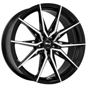 JANTA Brock B42 8.5/20 5x112 ET45 Black polished CB 66.6
