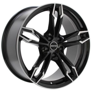 JANTA GMP DEA 8.5/19 5x120 ET25 Black polished CB 72.6