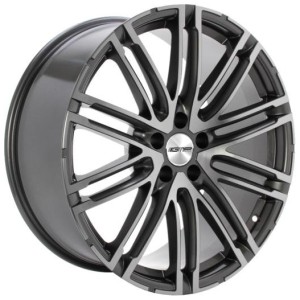 JANTA GMP TARGA-S 10/22 5x130 ET48 Anthracite polished CB 71.6