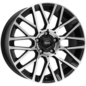JANTA Momo REVENGE EVO 8.5/19 5x120 ET30 Matt black polished CB 79.6