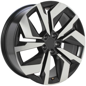 JANTA Origineel SKODA 5LA601025BT 8/20 5x112 ET45 Black polished CB 57.1