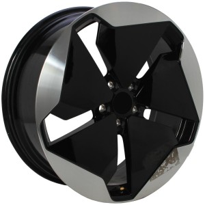 JANTA Origineel VOLKSWAGEN 10A601025T 8/20 5x112 ET47 Black polished CB 57.1