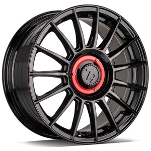 Janta aliaj seventy9 SCF-2 7.5x17" 5x100;5x112 ET40 BG - Black Glossy