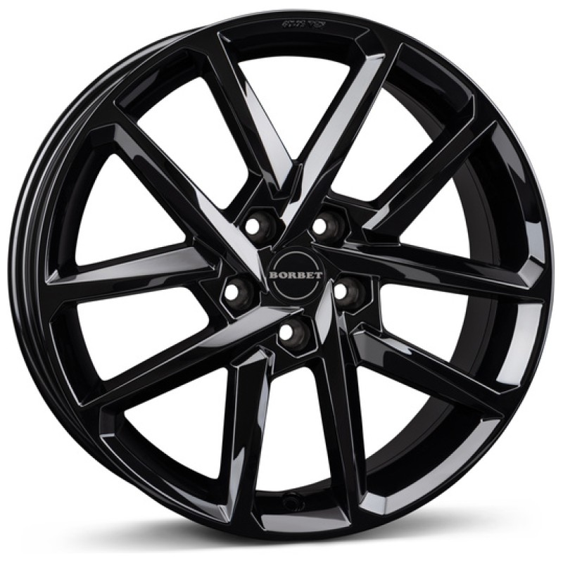 Janta aliaj Borbet N 7.5x17" 5x112 ET50 BG - Black Glossy