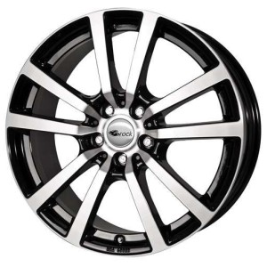 Janta aliaj RC-DESIGN RC25 7.5x17" 5x127 ET44.5 SGVP - Schwarz Front-Poliert