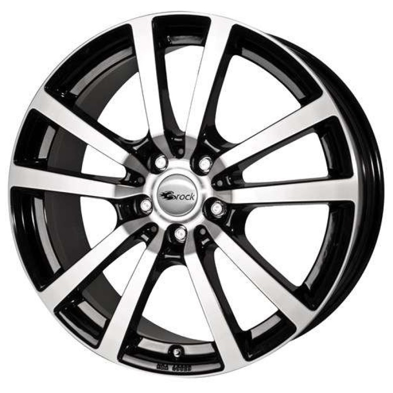 Janta aliaj RC-DESIGN RC25 7.5x17" 5x127 ET44.5 SGVP - Schwarz Front-Poliert