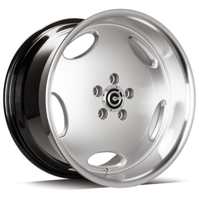 Janta aliaj Carbonado Vintage 9.5x18" 5x112 ET35 DHSLP - Diamond Hyper Silver Lip Polished