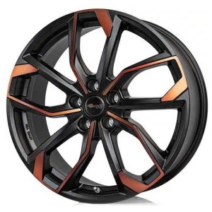 Janta aliaj RC-DESIGN RC34 8.0x18" 5x112 ET38 BOM - Black Orange Matt