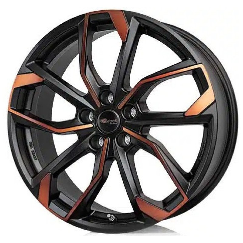 Janta aliaj RC-DESIGN RC34 8.0x18" 5x112 ET38 BOM - Black Orange Matt