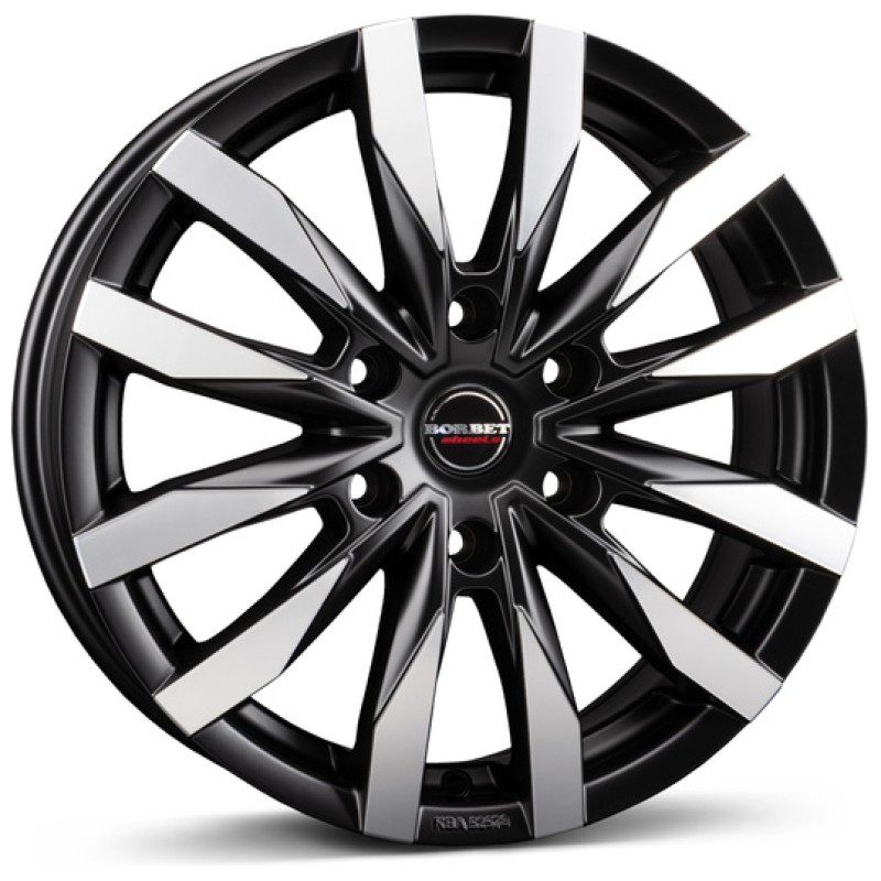 Janta aliaj Borbet CW6 7.5x18" 6x120 ET45 BPM - black polished matt