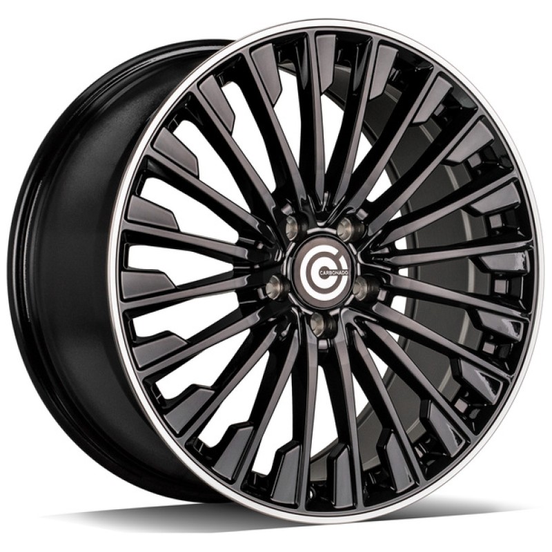 Janta aliaj Carbonado Action 8.0x19" 5x112 ET35 BGLP - Black Glossy Lip Polished