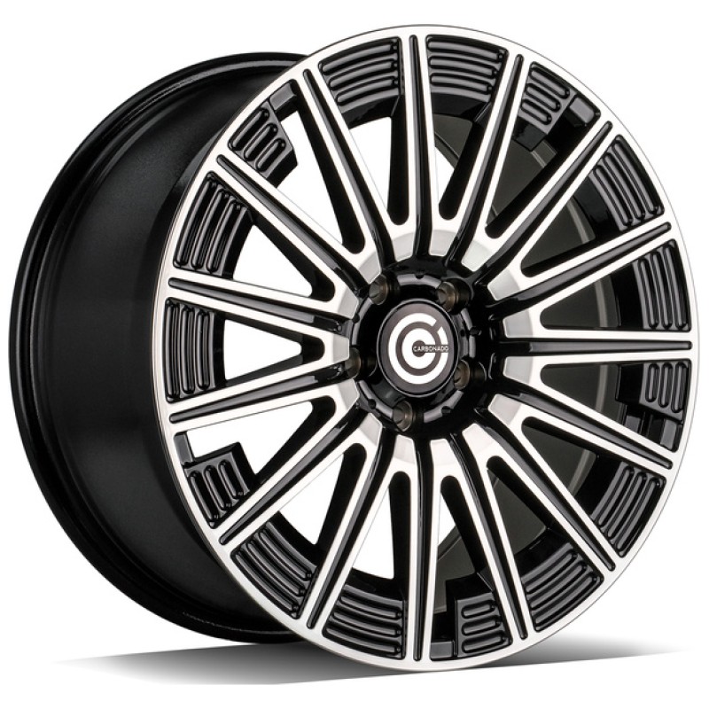 Janta aliaj Carbonado Refined 9.5x19" 5x112 ET45 BFP - Black Front Polished