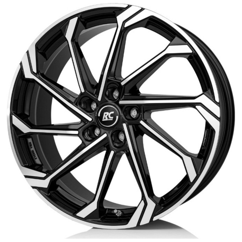 Janta aliaj RC-DESIGN RC36 9.0x20" 5x112 ET42 SGVP - Schwarz Front-Poliert