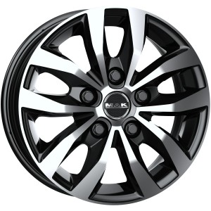 Janta aliaj MAK LOAD 5 3 6.5x15 5X160 ET58 BLACK MIRROR